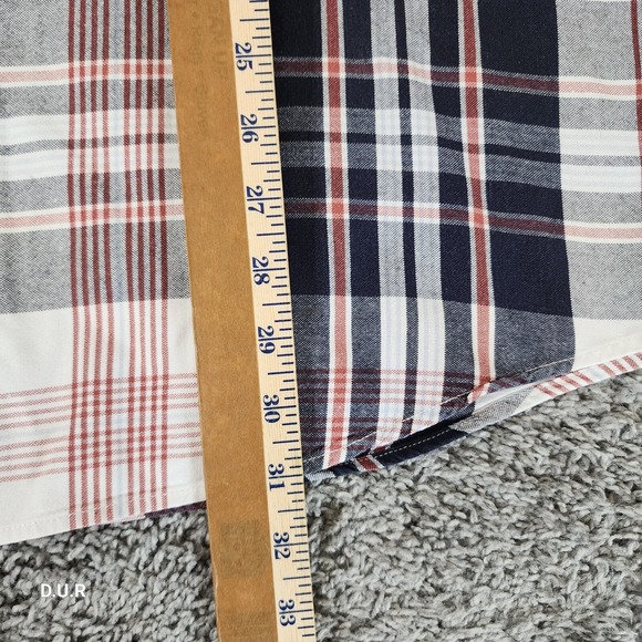 Larro Shirt Mens XL Multicolor Plaid Long Sleeve Western Rodeo Button Down - Picture 10 of 12